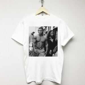 MIKE TYSON T-SHIRT vintage tee heavyweight champion belt
